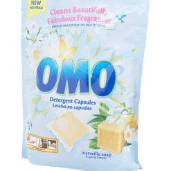 Afwas- & Wasmiddelen>Omo Wascapsules Marseillezeep En Lentebloemen