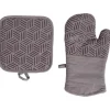 Keukengerei>Rösle Ovenhandschoen En Pannenlap Grijs,Groen,Wit,Zwart