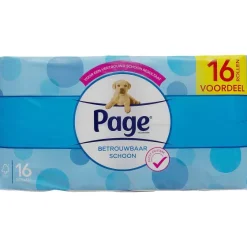 Toilet- & Keukenpapier>Page Toiletpapier Betrouwbaar Schoon