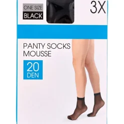 Beenmode>Lotto Pantykousjes 20 Denier Beige,Zwart
