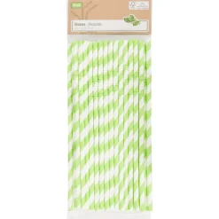 Feestartikelen>Merk Papieren Buigrietjes Blauw,Geel,Groen,Oranje,Rood,Roze