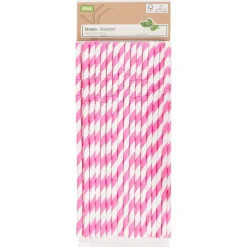 Feestartikelen>Merk Papieren Buigrietjes Blauw,Geel,Groen,Oranje,Rood,Roze