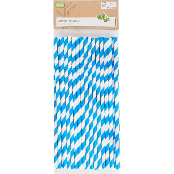 Feestartikelen>Merk Papieren Buigrietjes Blauw,Geel,Groen,Oranje,Rood,Roze