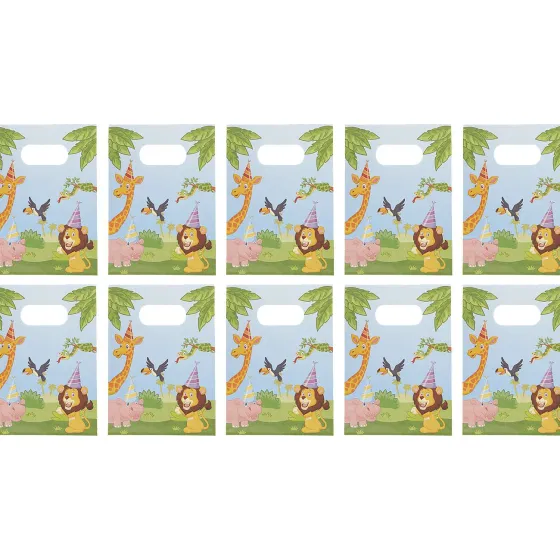 Inpakken>Merk Papieren Uitdeelzakjes Print