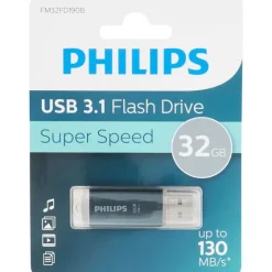 Geheugenkaarten>Philips Usb-Stick Zwart