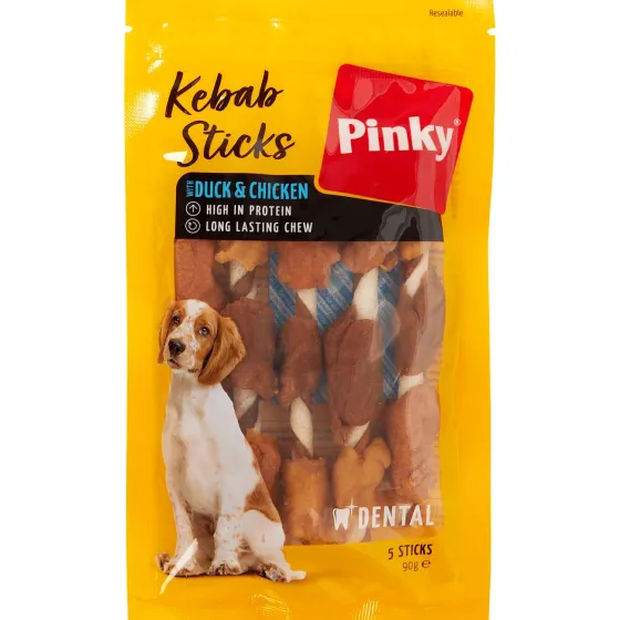 Dierenvoeding>Whiskas Pinky Honden-Kebabsticks