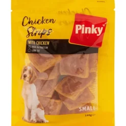 Dierenvoeding>Whiskas Pinky Hondensnacks Chicken Strips