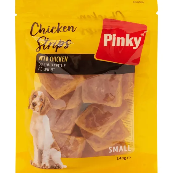 Dierenvoeding>Whiskas Pinky Hondensnacks Chicken Strips