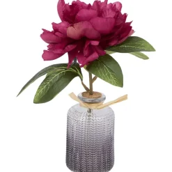 Kunstplanten & -Bloemen>Merk Pioen Kunstbloem In Vaasje Rood,Roze,Wit