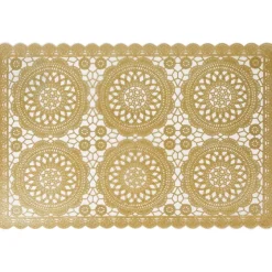 Placemats>Kitchen Korner Placemat Goud,Grijs,Wit,Zilver,Zwart