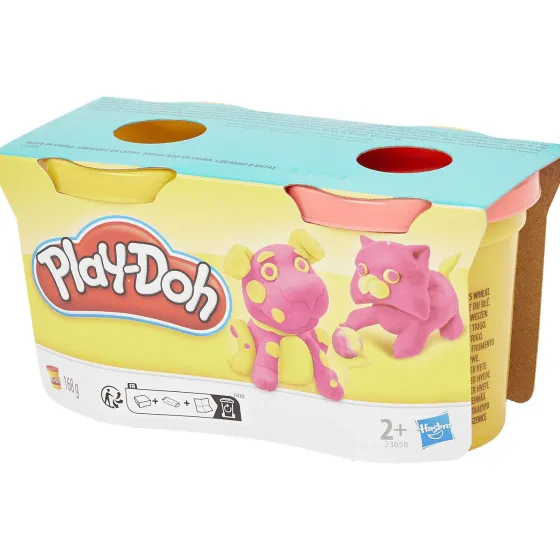 Knutselen>Hasbro Play-Doh Kleipotjes Meerkleurig