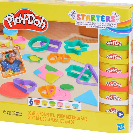 Knutselen>Hasbro Play-Doh Starters Meerkleurig
