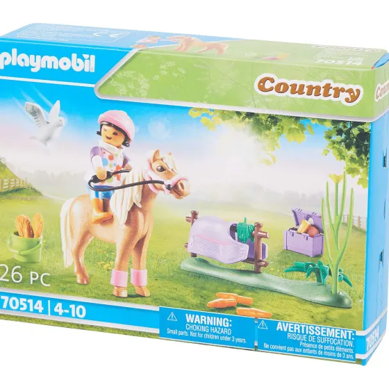 Spellen>Playmobil Country Pony Met Figuur