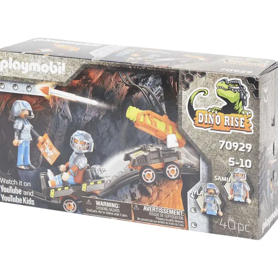 Spellen>Playmobil Dino Rise Dino Mine Raketkar