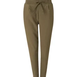 Kleding>Pretty Legs Geribde Broek Zwart,Groen