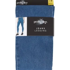 Kleding>Pretty Legs Jeanslegging Blauw,Grijs