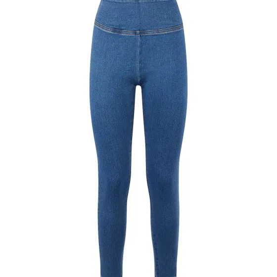 Kleding>Pretty Legs Jeanslegging Blauw,Grijs