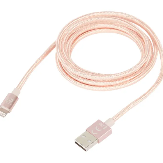Kabels & Splitters>Lab31 Prologic Laad- En Datakabel 8-Pins Goud,Roze,Zilver,Wit