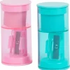 Bureau Accessoires>Office Essentials Puntenslijpers Met Gum Meerkleurig