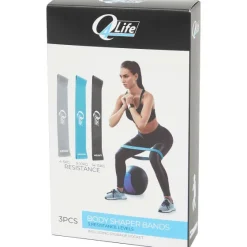 Kettlebell & Dumbbell>Kaytan Q4Life Weerstandsbanden Meerkleurig