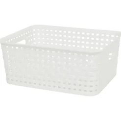 Woonaccessoires>Merk Rattan Mand Wit,Zwart