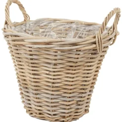 Bloempotten>Merk Rattan Mand Bruin