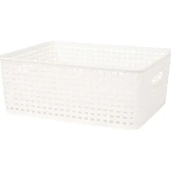 Woonaccessoires>Merk Rattan Mand Zwart,Wit