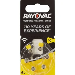 Batterijen>Rayovac Hoortoestelbatterijen A10