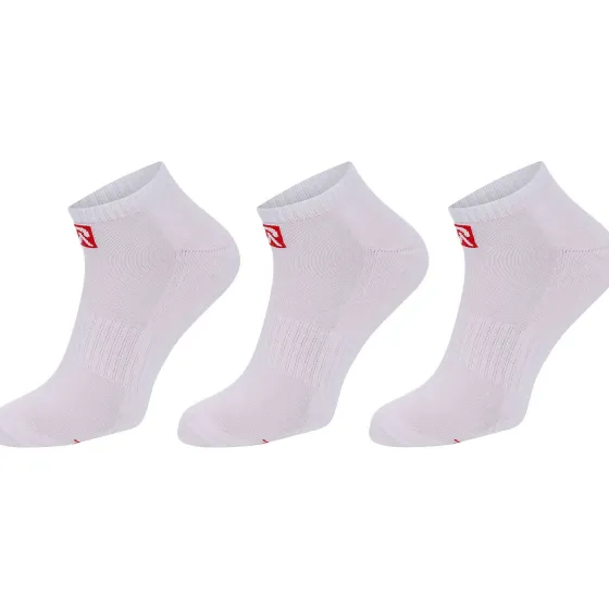 Beenmode>Lotto Redmax Sneakersokken Wit,Zwart