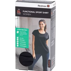 Sportkleding>Boa Redmax Sportshirt Blauw,Zwart