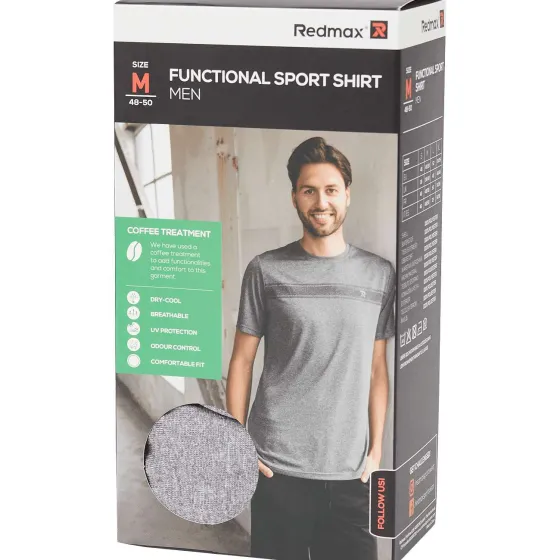 Sportkleding>Boa Redmax Sportshirt Grijs,Zwart