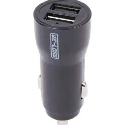 Powerbanks & Opladers>Re-load Autolader 2-Poorts Usb-A Wit,Zwart