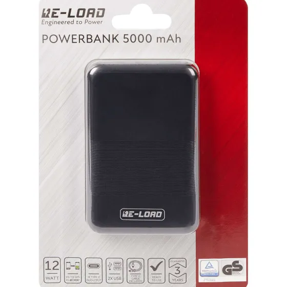 Batterijen>Re-load Powerbank Zwart