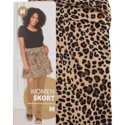 Kleding>SuperTrash Rok Print,Zwart