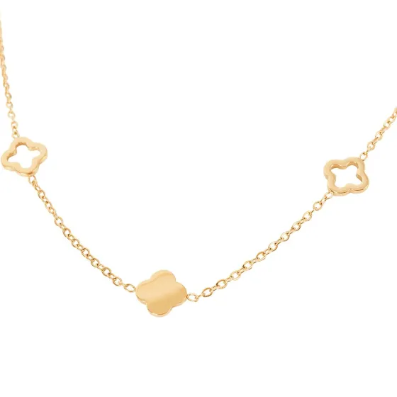 Horloges & Sieraden>Merk Royal Divas Roestvrijstalen Ketting Goud
