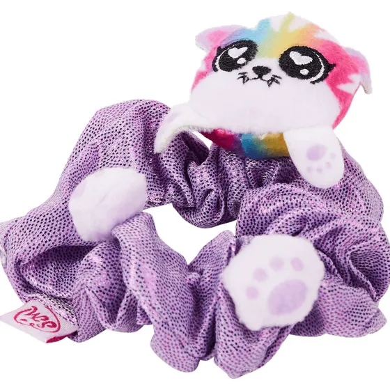 Haaraccessoires>Schrunchmiez Scrunchie Blauw,Meerkleurig,Roze