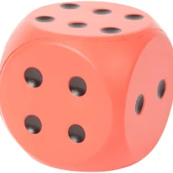 Spellen>Mini Matters Schuimrubberen Dobbelsteen Blauw,Rood