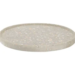 Woonaccessoires>Merk Seasons & Style Rond Onderbord Grijs,Wit