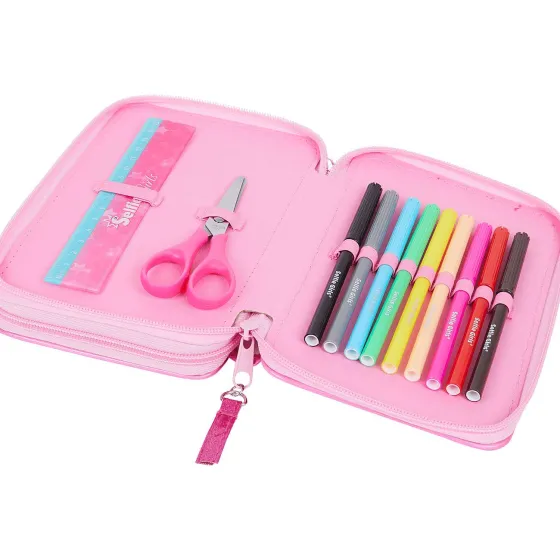 Schrijfwaren>Edding Selfie Girls Gevulde Etui Print,Roze