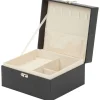 Horloges & Sieraden>Merk Sieradendoos Zwart,Print