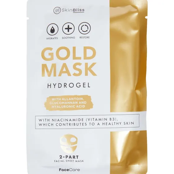 Gezichtsverzorging>Chupa Chups Skin Bliss Hydrogel Gezichtsmasker Goud,Zwart