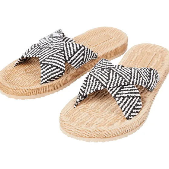 Schoenen>Merk Slippers Print,Roze,Wit,Zwart