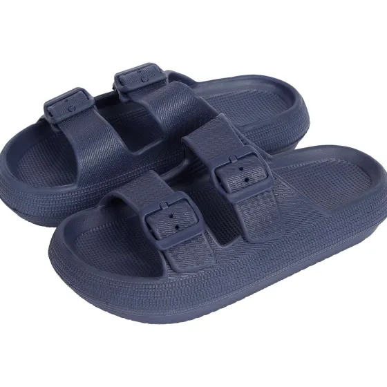 Schoenen>Merk Slippers Blauw,Roze
