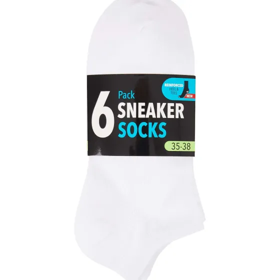 Beenmode>Lotto Sneakersokken Wit