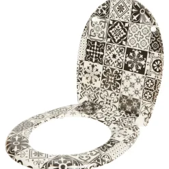 Badkamer & Toilet Accessoires>Cascata Soft Close Toiletbril Print