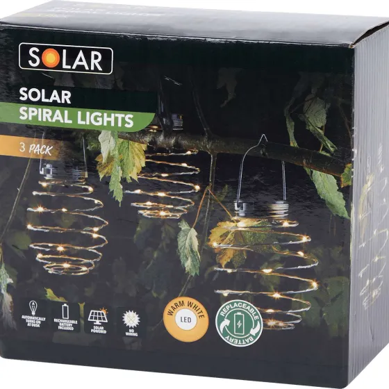 Buitenverlichting>Merk Solar Spiraalverlichting Op Zonne-Energie Meerkleurig,Wit