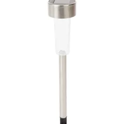 Buitenverlichting>Merk Solar Tuinfakkel Zilver
