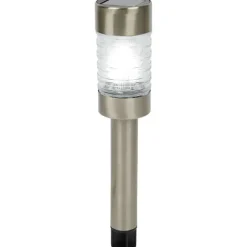 Buitenverlichting>Merk Solar Tuinfakkel Zilver,Zwart