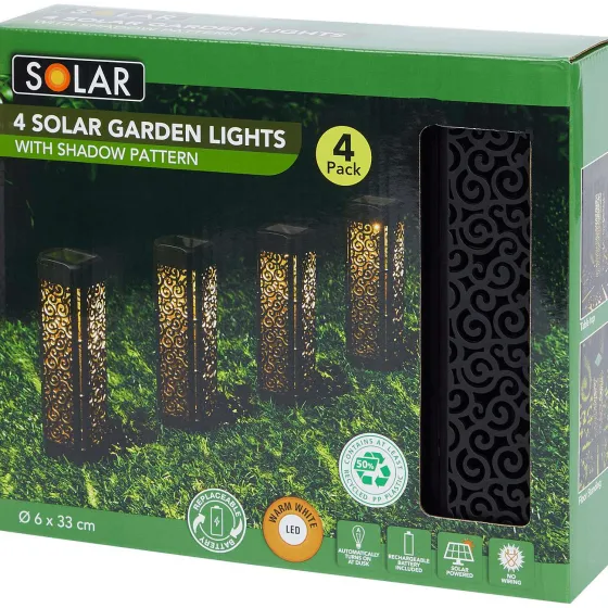 Buitenverlichting>Merk Solar Tuinverlichting Zwart