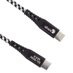 Kabels & Splitters>Sologic Laad- En Datakabel Usb-C Naar Usb-C Grijs,Wit,Zwart